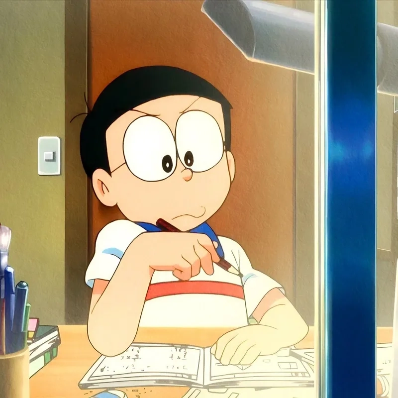 Phong cách mới lạ từ hình Nobita ngầu khiến bạn không thể rời mắt