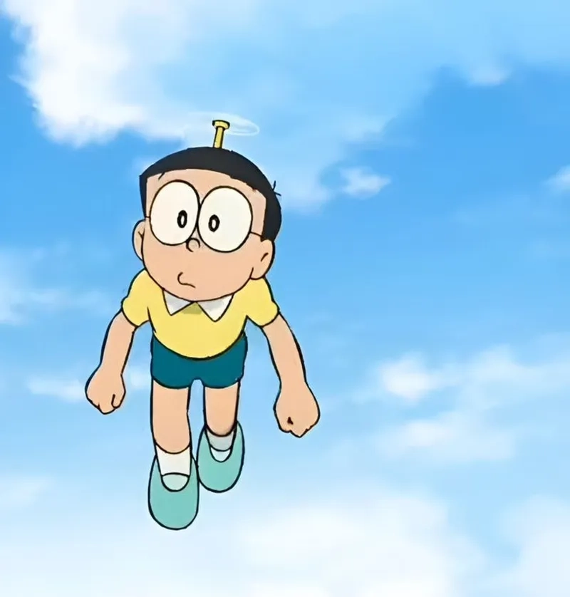 Vẻ đáng yêu tự nhiên của Nobita dễ thương luôn đọng lại