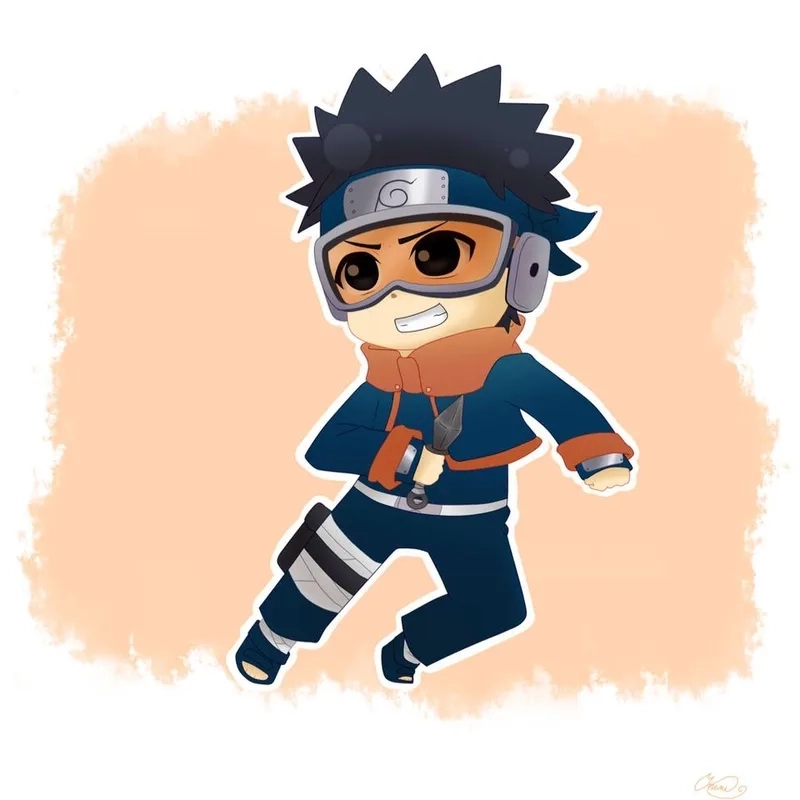 Phiên bản dễ thương trong Obito chibi