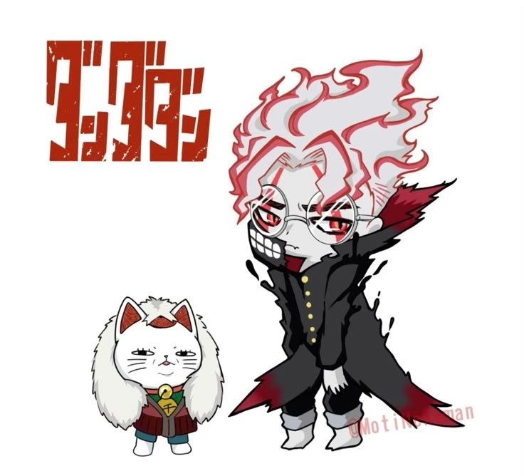 Okarun chibi cute khiến fan yêu thích bởi nét vẽ ngộ nghĩnh