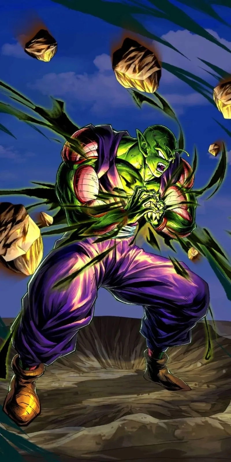 Anime Piccolo truyền tải hình ảnh chiến binh âm thầm nhưng quả cảm