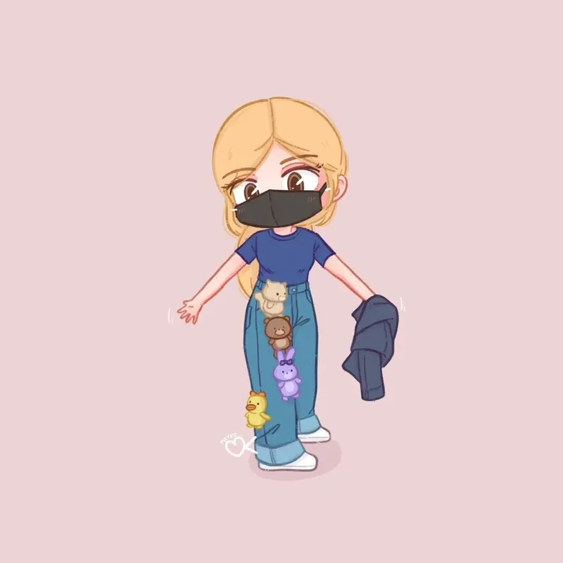 Chiêm ngưỡng rose chibi cute trong những bức vẽ độc đáo