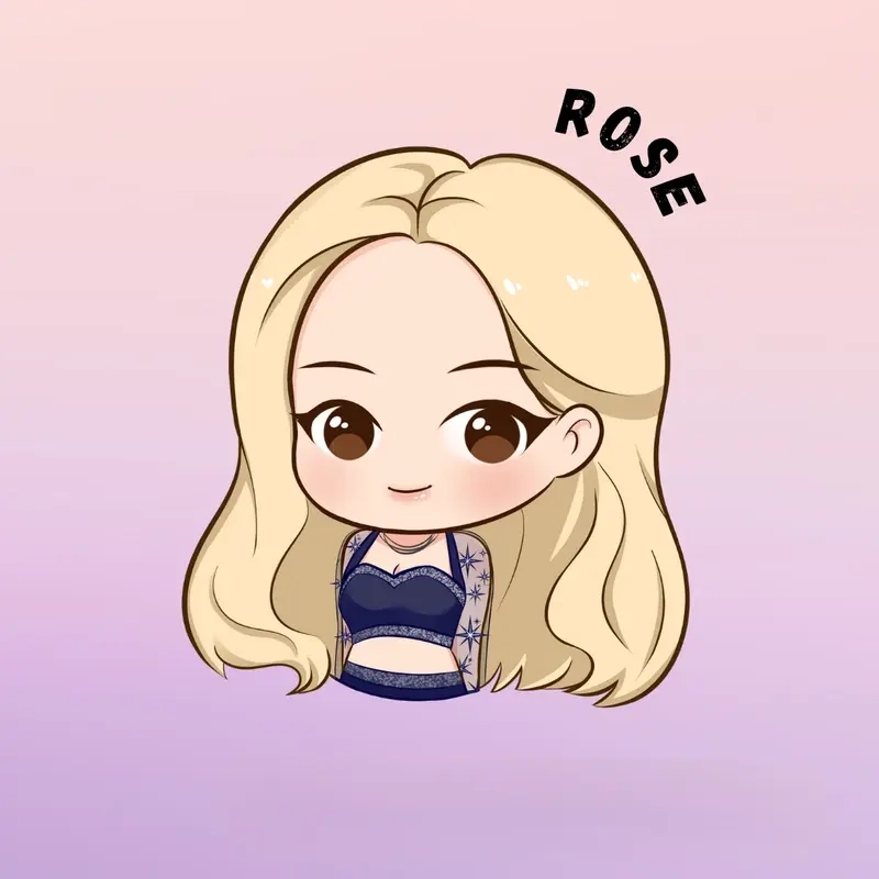 Khám phá blackpink rose chibi trong các bộ sưu tập fanart