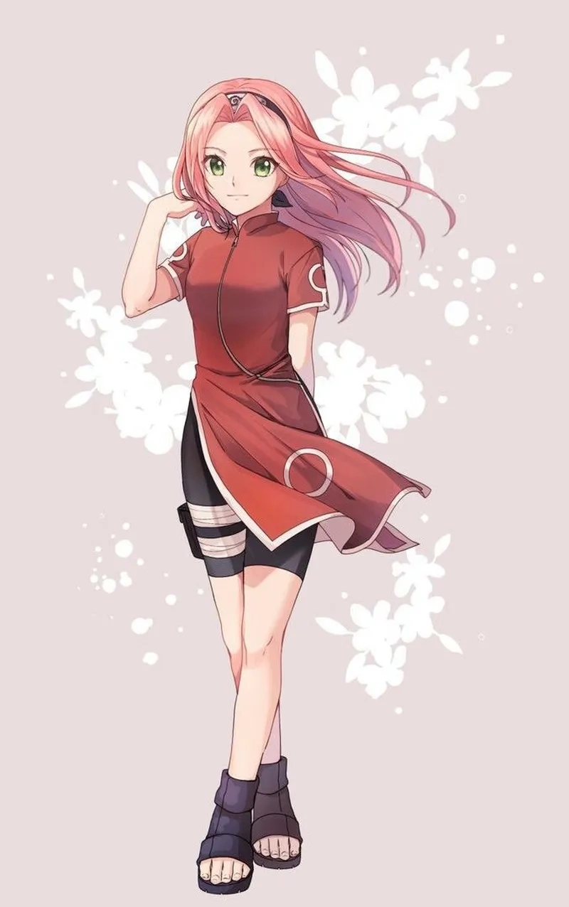 Tuổi thật của cô nàng chính là Sakura Haruno age