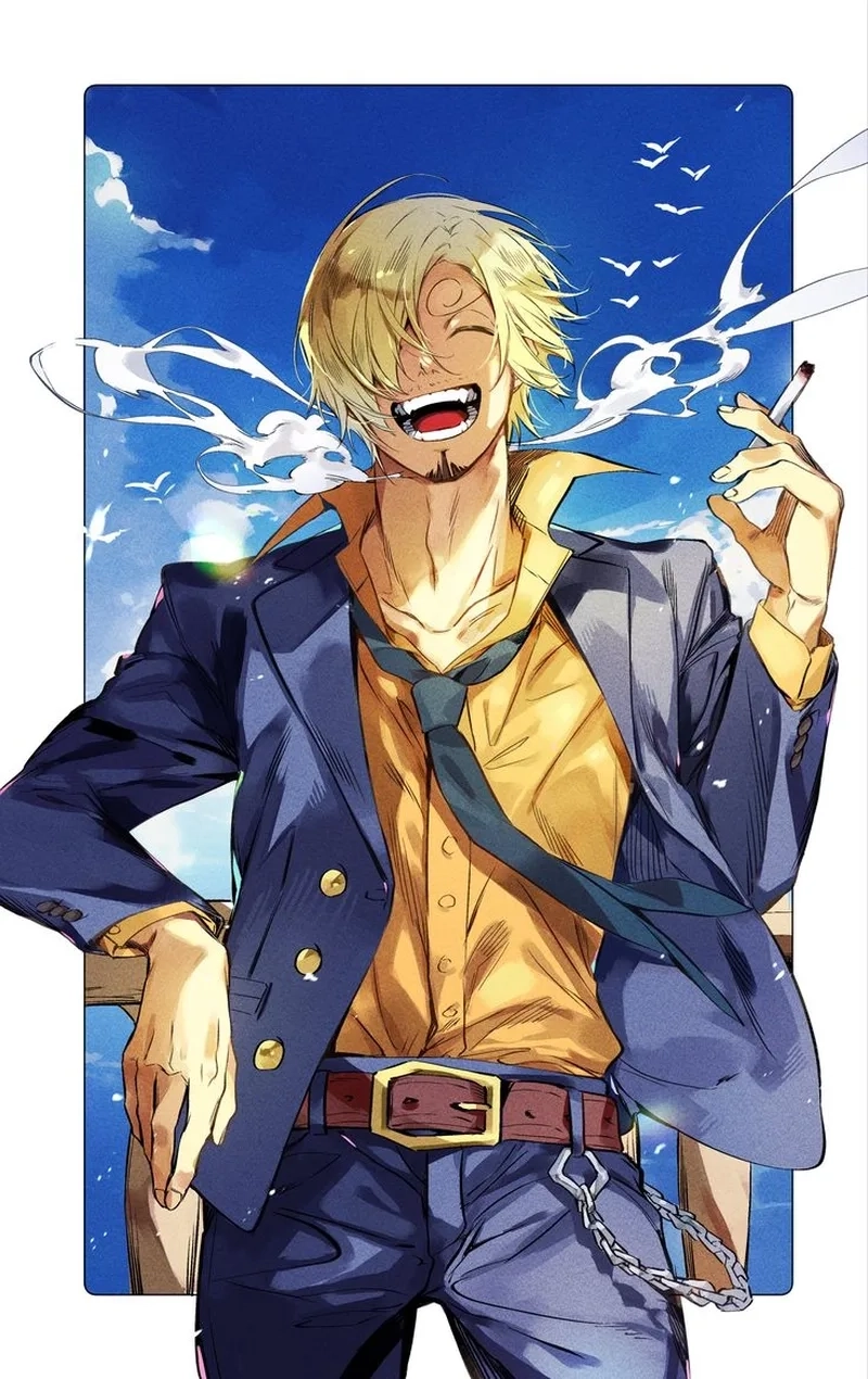Tính cách lãng tử đặc trưng của Sanji mê gái