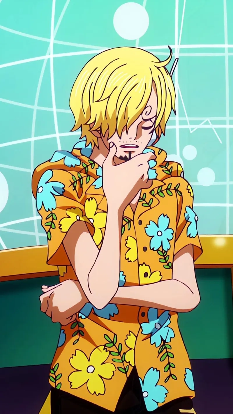 Chân mày xoắn đặc trưng chỉ có ở Sanji eyebrow