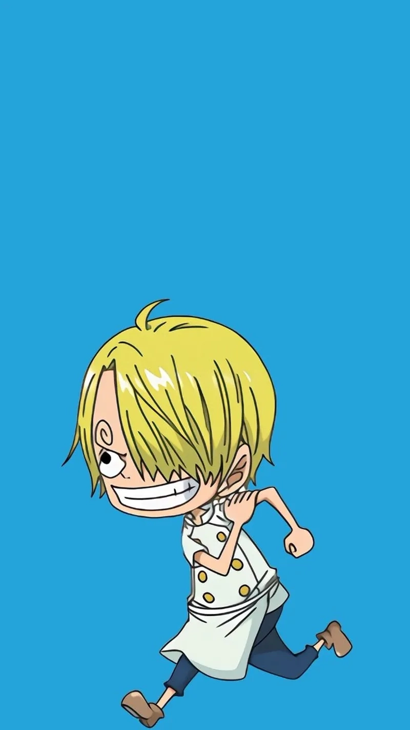 Nét nhận diện không thể thiếu là Sanji eyebrows