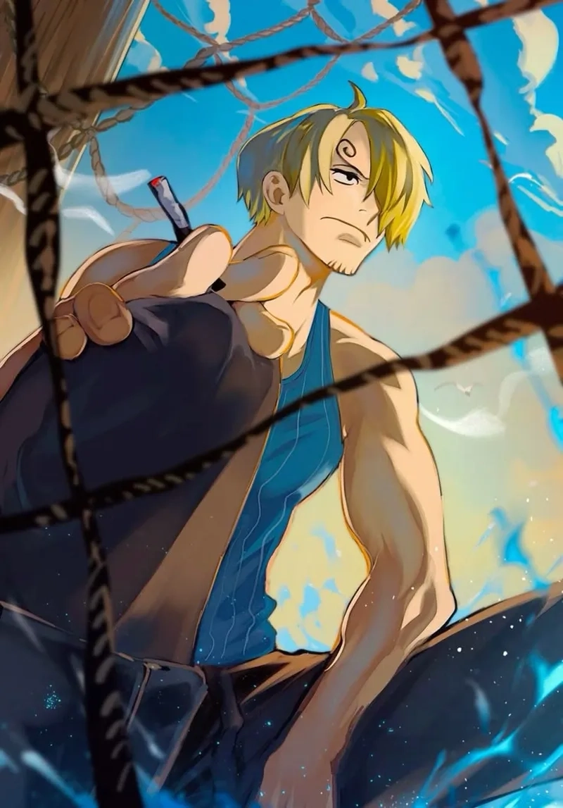 Khoảnh khắc hoạt hình đậm chất Sanji anime
