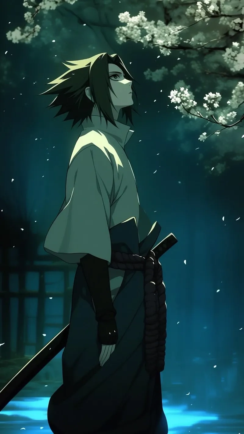 Sasuke lúc lớn trưởng thành đầy mạnh mẽ và cuốn hút trong bộ truyện