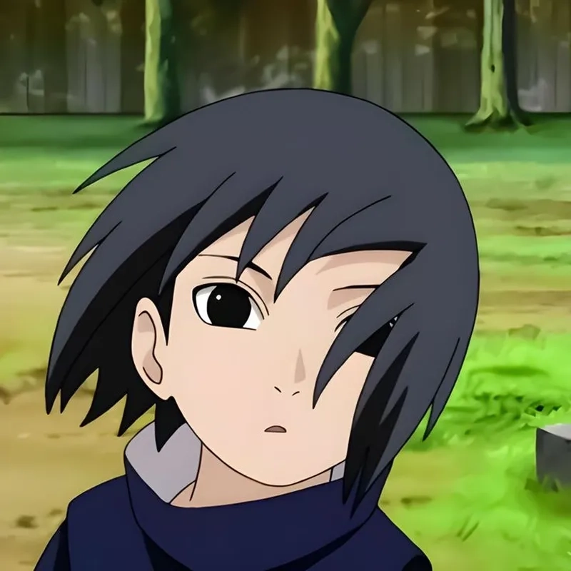 Sasuke nhỏ đầy tinh nghịch và đáng yêu trong những hình ảnh anime