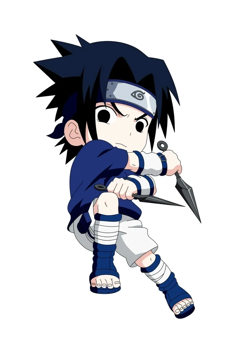 Sasuke chibi cute biểu tượng của sự dễ thương và gần gũi với người xem
