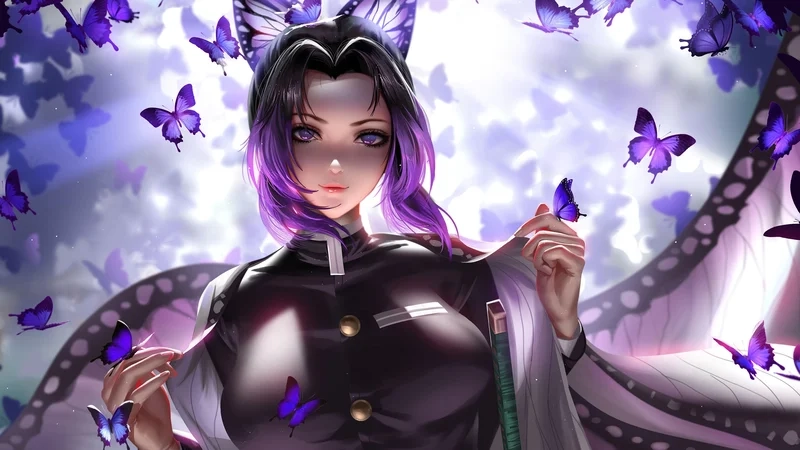 Shinobu anime có phong cách thanh lịch và bí ẩn