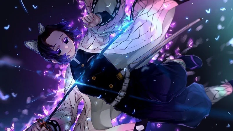 Hình Kochou Shinobu lung linh và thần thái