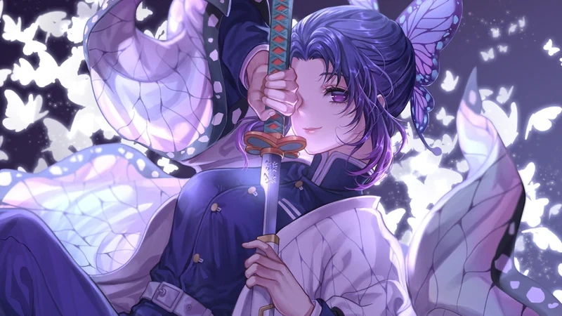 Kochou Shinobu anime là biểu tượng nữ chiến binh