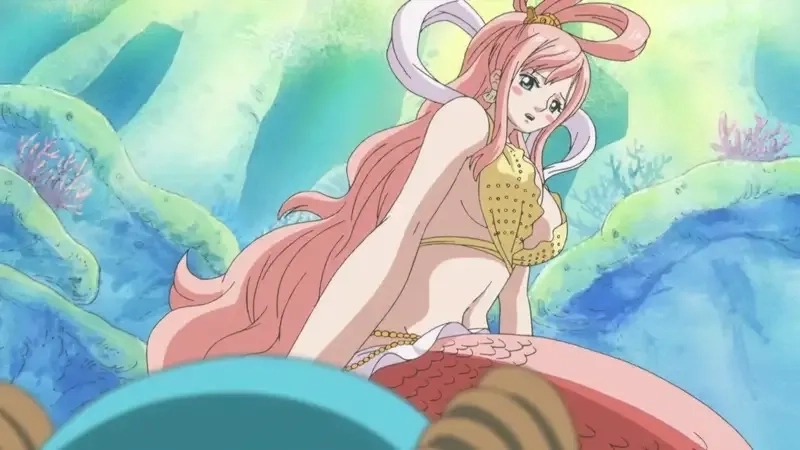 Cặp đôi Luffy e Shirahoshi nhận được nhiều tình cảm từ người xem