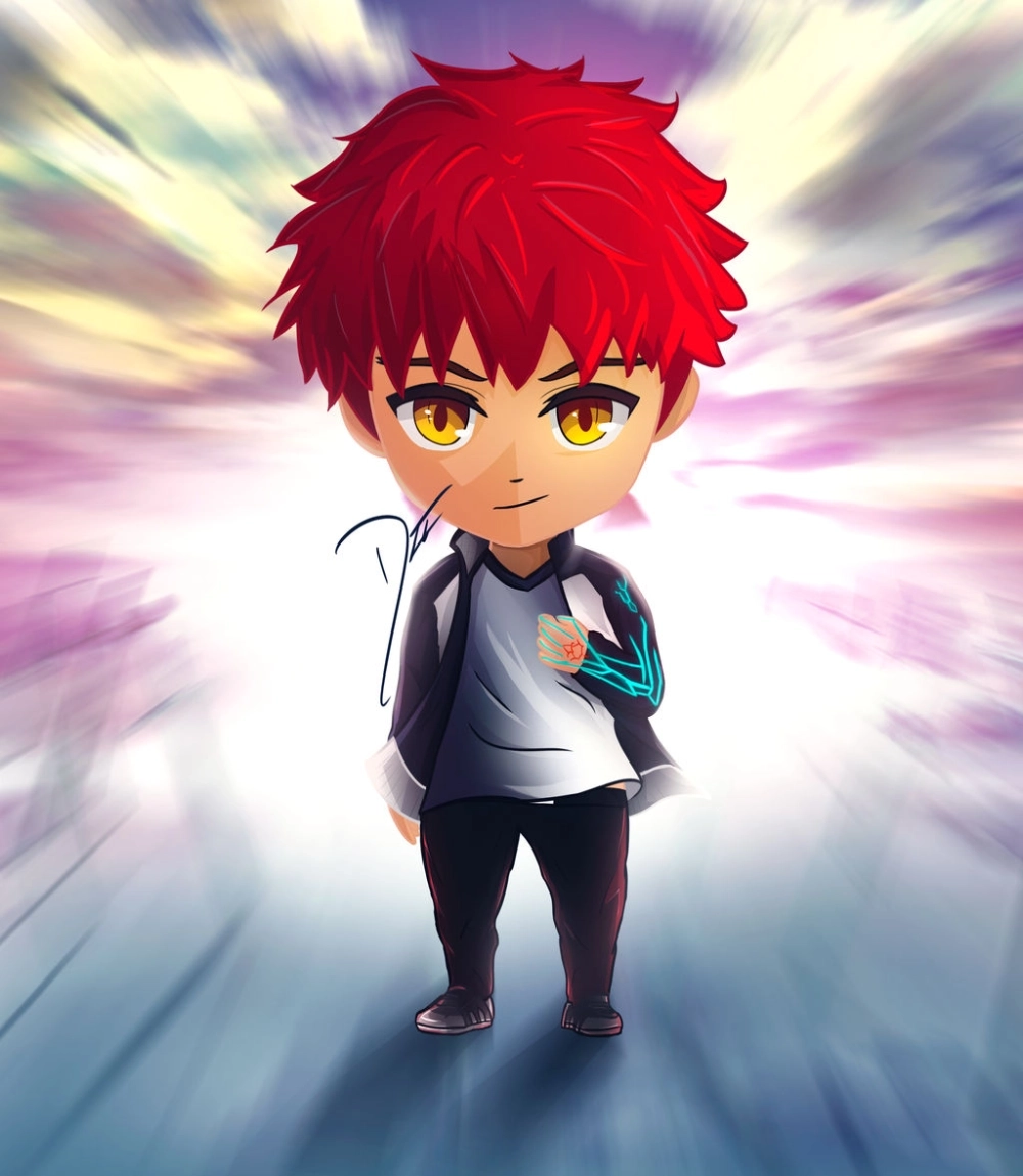 Hình ảnh Shirou Chibi siêu đáng yêu trong phiên bản mini