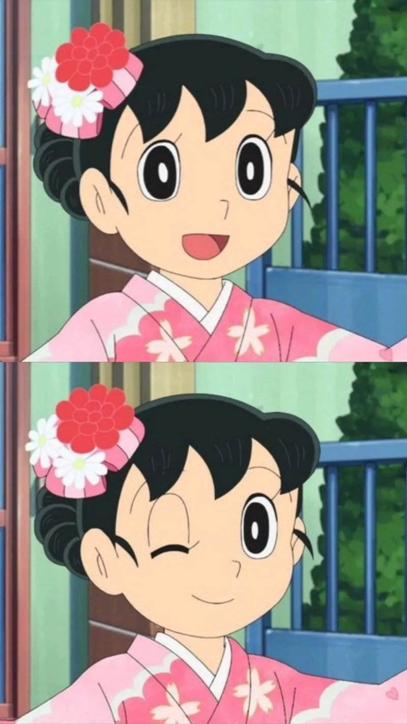 Vẻ ngoài thanh lịch của Shizuka cute luôn làm fan rung động