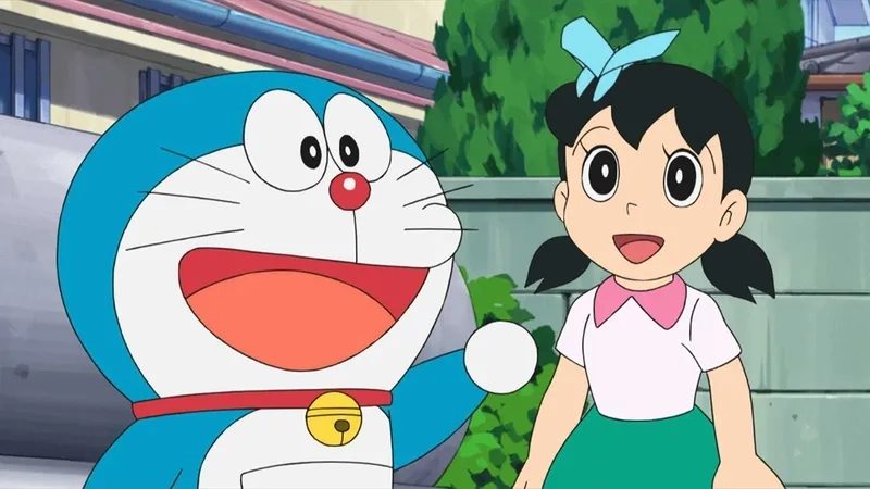 Tình bạn đẹp giữa Doreamon Shizuka được nhiều thế hệ yêu thích