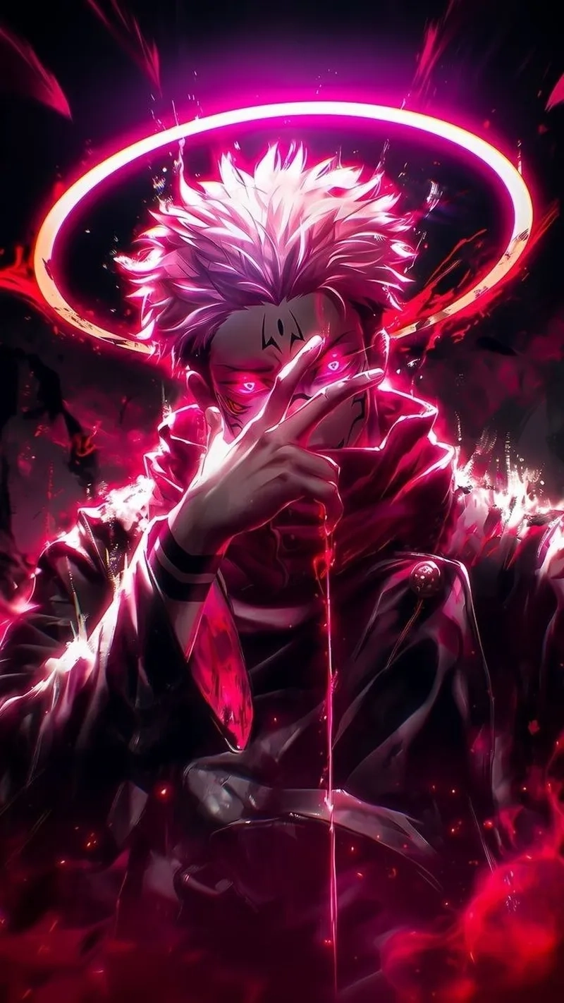 Ảnh Sukuna eye đầy ma mị với ánh nhìn sắc bén