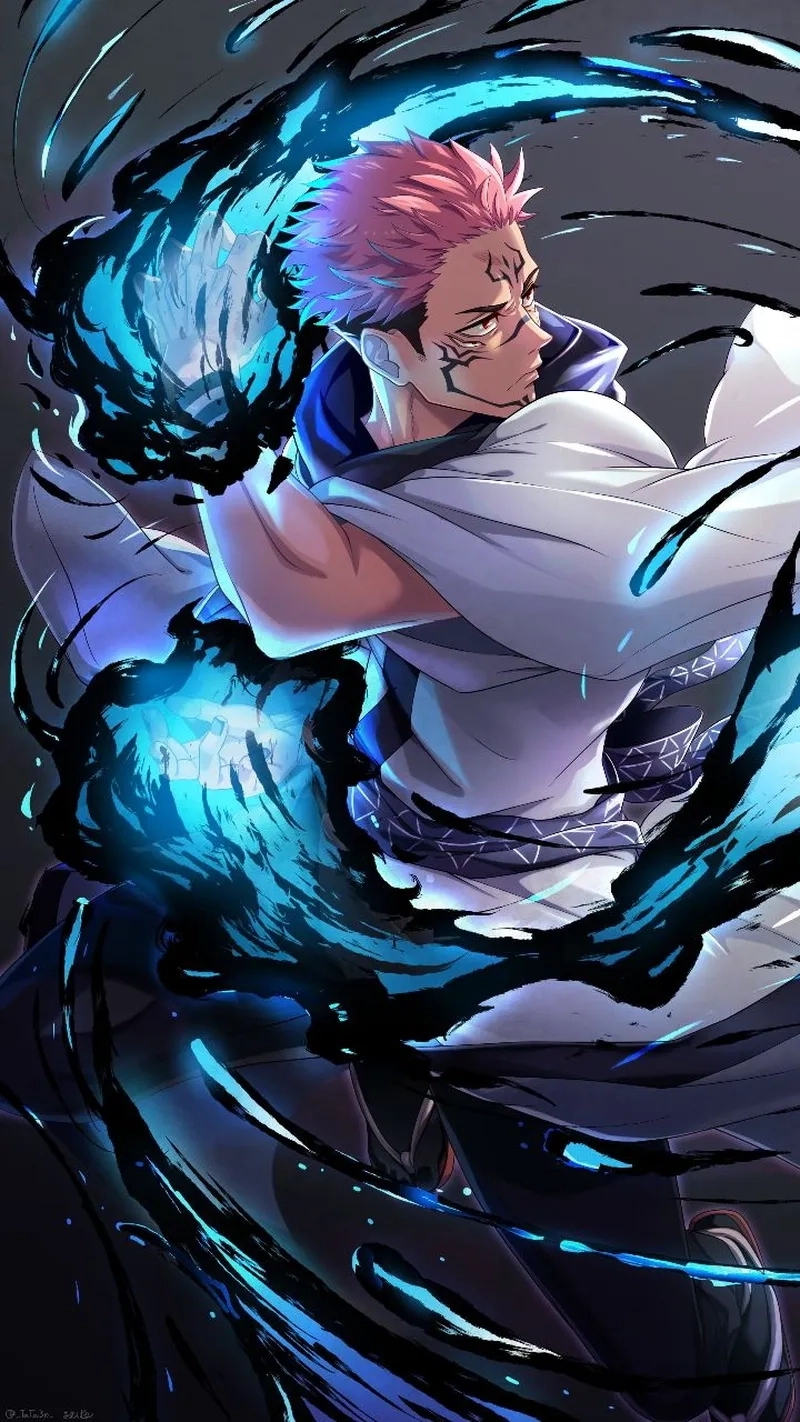 Anime Sukuna xuất hiện cùng khí chất bá đạo