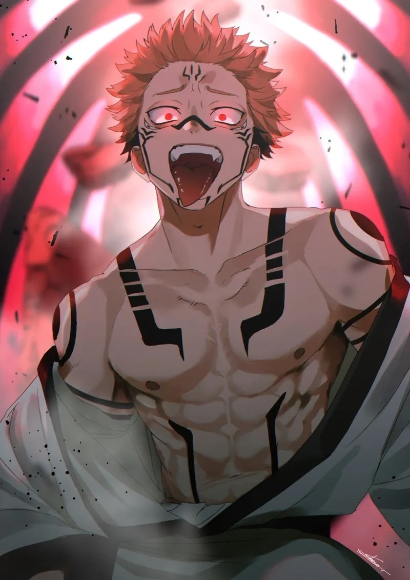 Ảnh Sukuna background đẹp cho máy tính và điện thoại