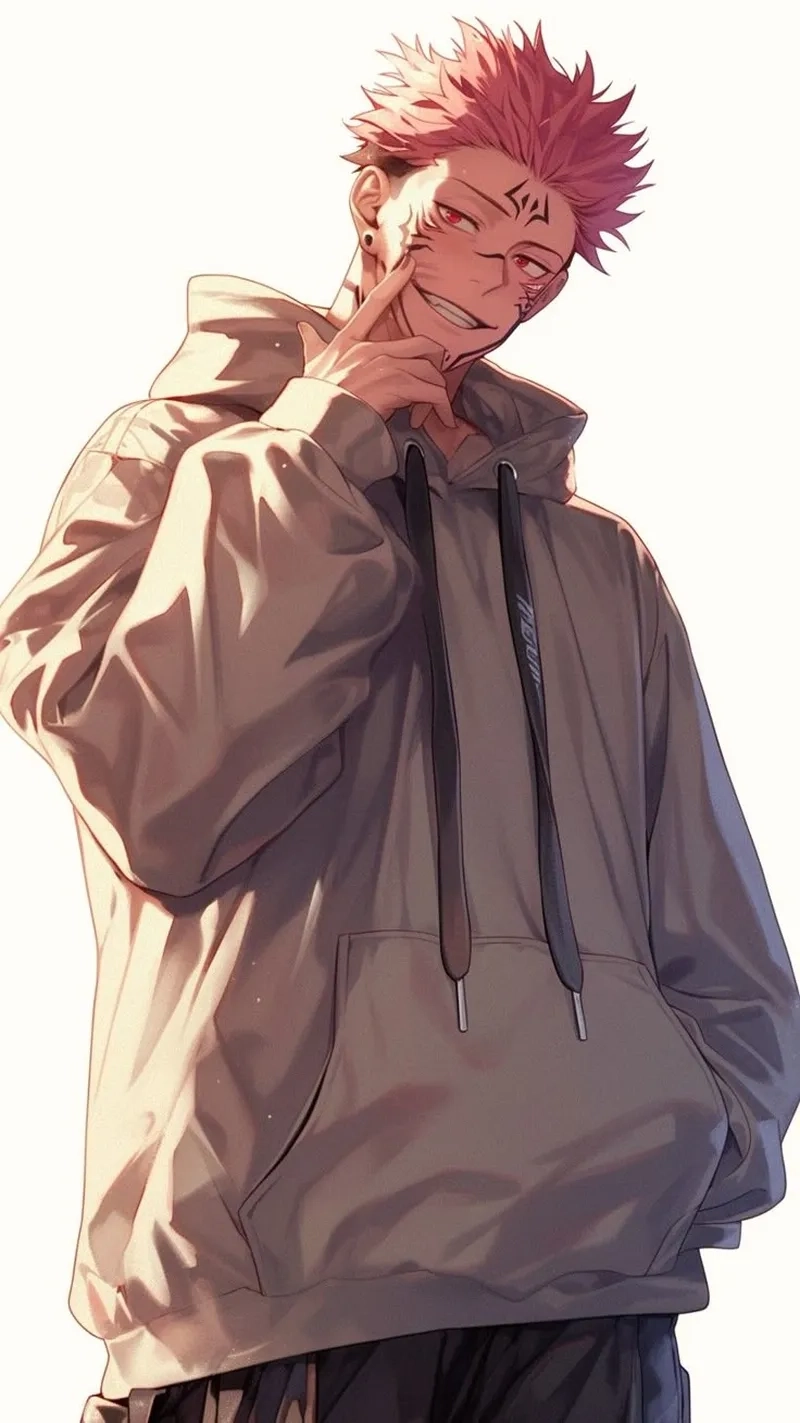 Bản vẽ Sukuna chibi PNG cực đáng yêu và dễ tải