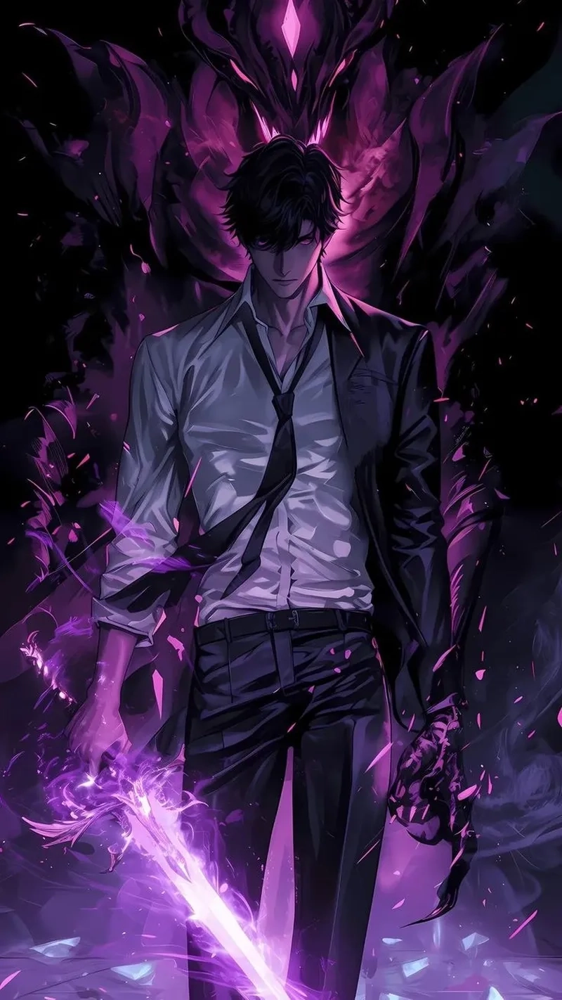 Tải Sung Jin Woo PNG nền trong suốt tiện cho thiết kế