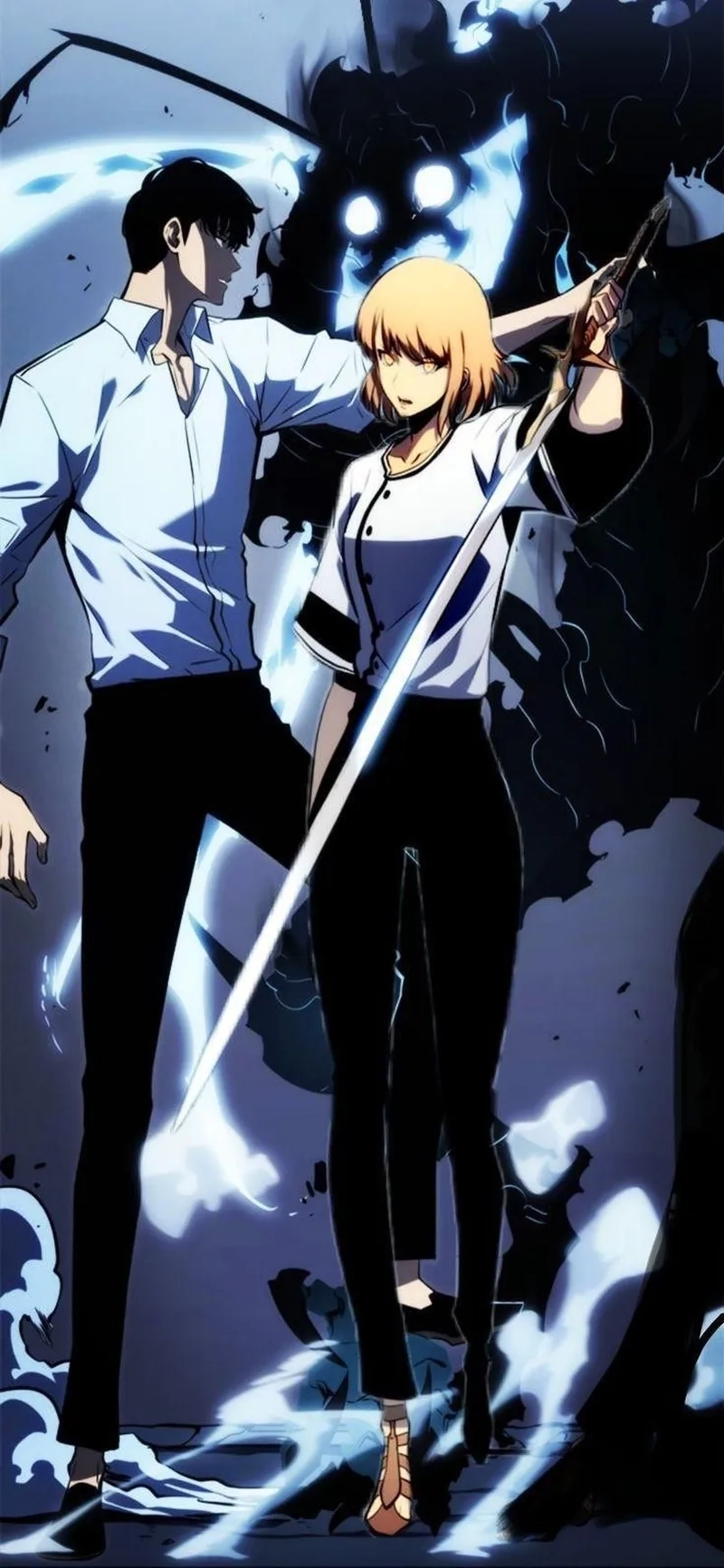 Sung Jin Woo PFP cực ngầu cho ảnh đại diện siêu chất