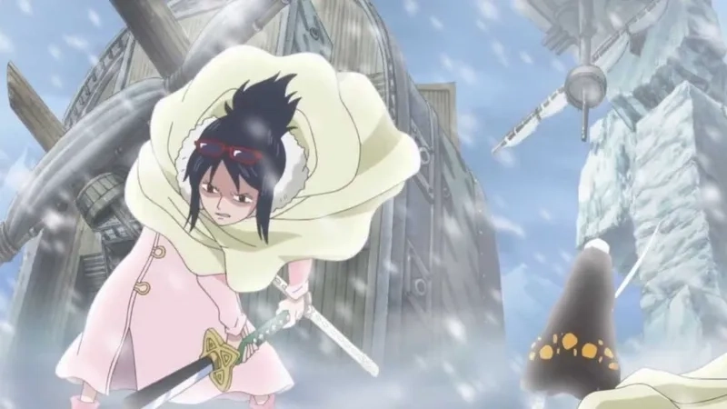 Captain Tashigi được yêu thích nhờ lòng quả cảm và quyết tâm