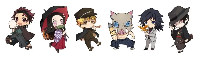 Bản chibi của anime thanh gươm diệt quỷ chibi gây sốt cộng đồng