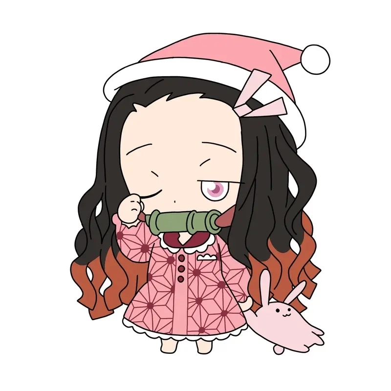 Fan mê chibi không nên bỏ qua lưỡi gươm diệt quỷ chibi cute