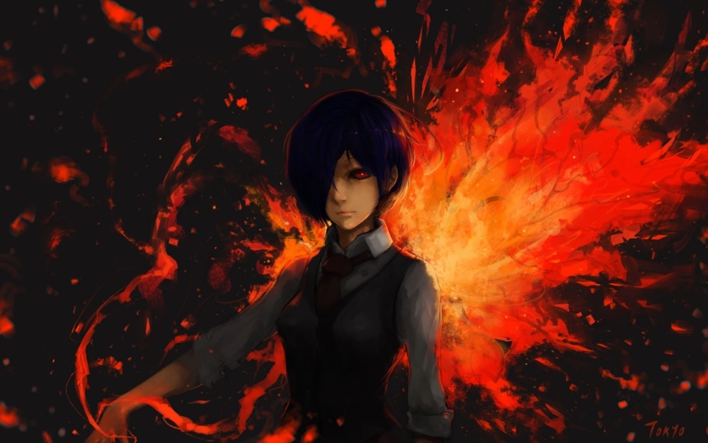 Touka Kirishima fanart sáng tạo và đẹp mắt được cộng đồng yêu thích