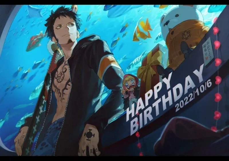 Ảnh đại diện Trafalgar D. Water Law PFP đẹp cuốn hút