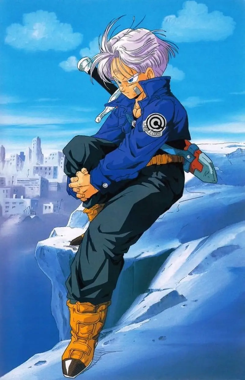 Future Trunks đến từ tương lai với quá khứ đau thương và đầy quyết tâm