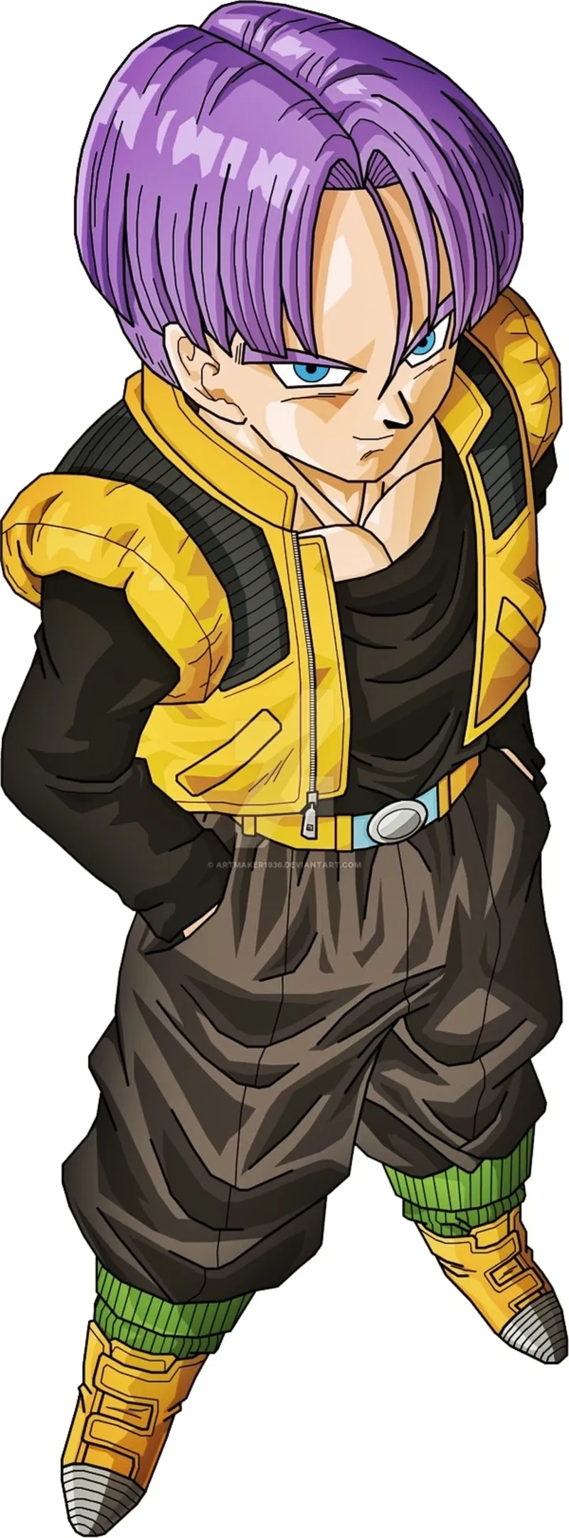 Trunks PNG nền trong suốt phù hợp thiết kế fanart và ảnh nền