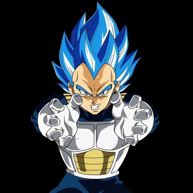 Saiyan saga Vegeta lần đầu xuất hiện với vẻ ngoài lạnh lùng