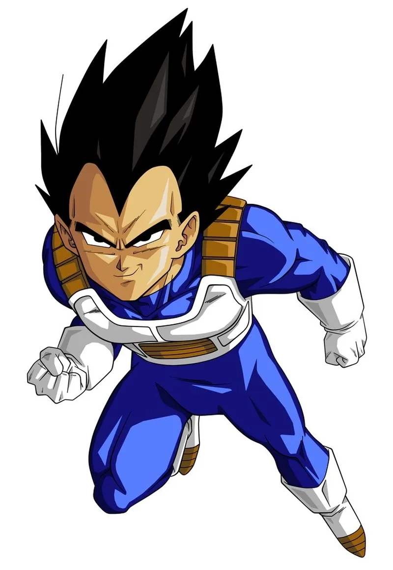 Manga Vegeta thể hiện rõ tính cách cứng đầu và mạnh mẽ