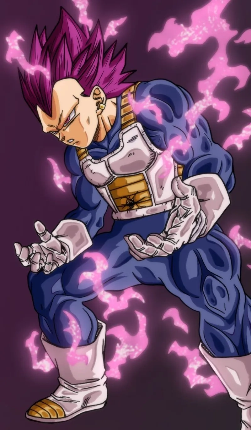 Vegeta PNG nền trong suốt tiện dụng cho thiết kế ảnh anime