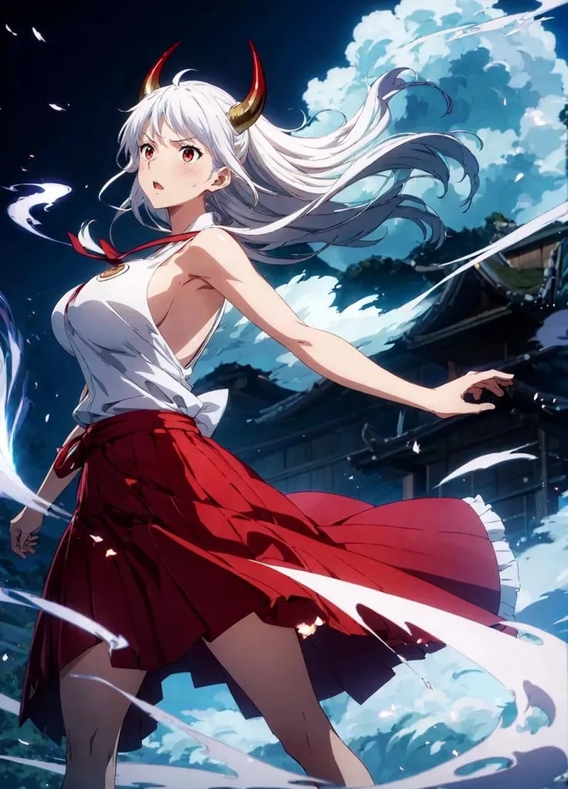 Hình nền độ phân giải cao từ Yamato One Piece wallpaper 4K