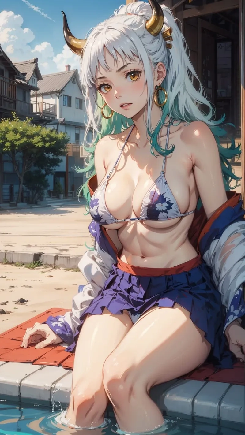 Khoảnh khắc đầy quyến rũ trong Yamato One Piece sexy