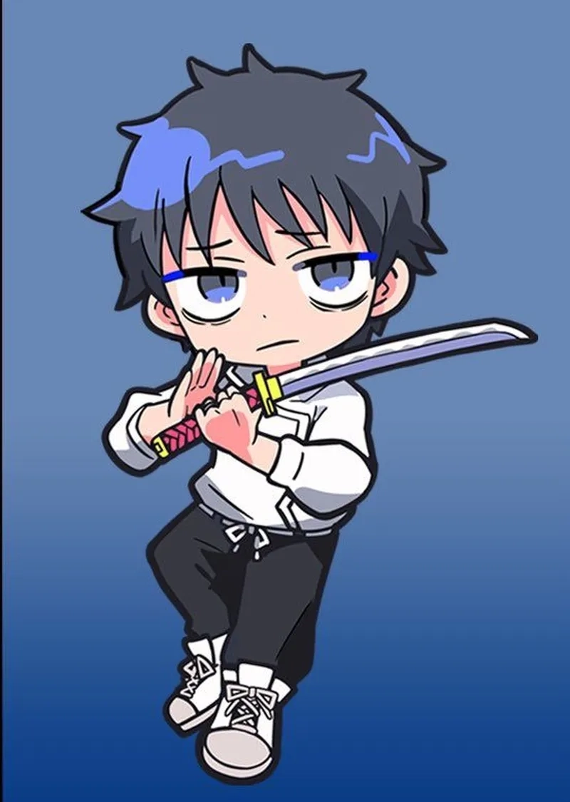 Yuta okkotsu chibi mang phong cách ngộ nghĩnh nhưng vẫn đầy khí chất