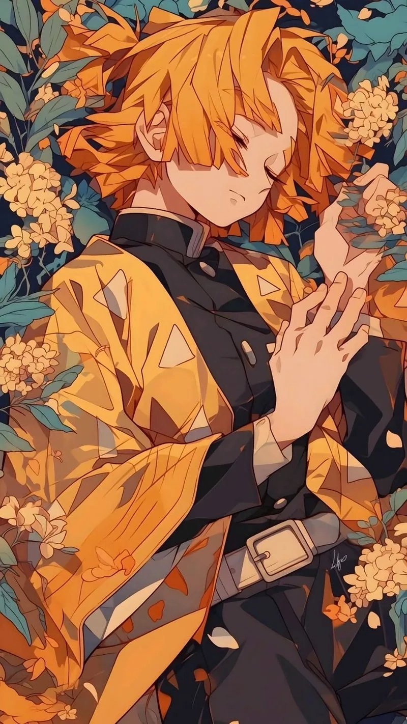 Zenitsu fanart sáng tạo với nhiều phong cách vẽ độc đáo