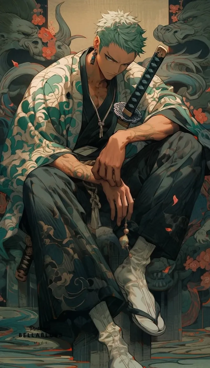 Hình ảnh chiến đấu mãn nhãn từ Anime Zoro