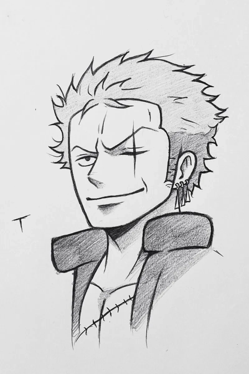 Tranh minh họa chất lượng cao của Zoro draw