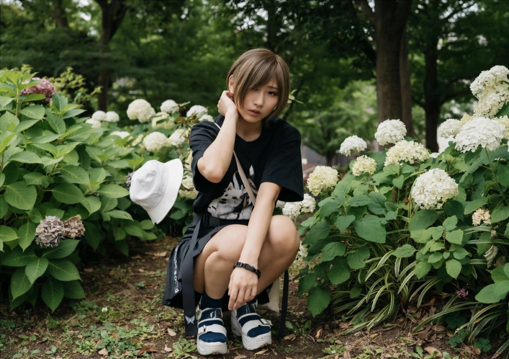 Thần thái gợi cảm của Mei Dong Miao khiến mọi ánh nhìn đổ dồn