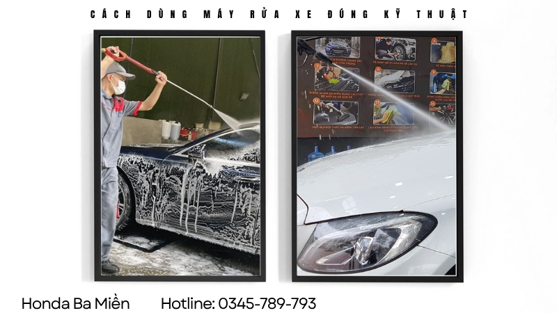 Cách dùng máy rửa xe tại nhà cực nhanh và sạch bóng